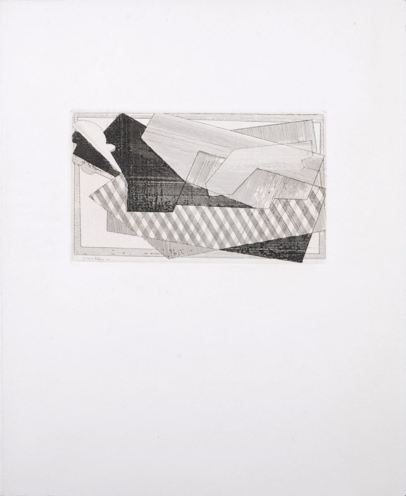 Etching Villon - Composition