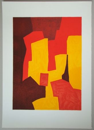 Lithograph Poliakoff - Composition