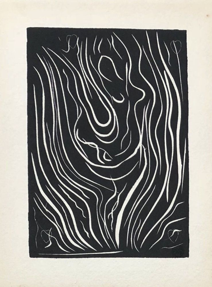 Linocut Matisse - Composition