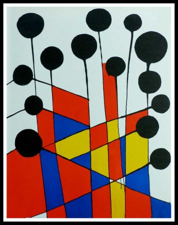 Lithograph Calder - COMPOSITION 
