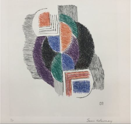 Etching Delaunay - Composition