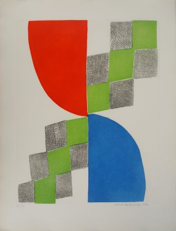 Etching Delaunay - Composition