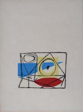 Lithograph Picasso - Composition