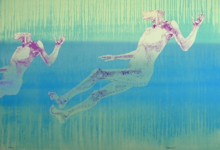 Screenprint Cremonini - Composition
