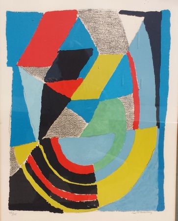 Lithograph Delaunay - Composition