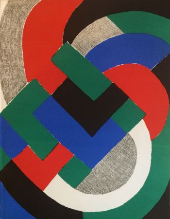 Lithograph Delaunay - Composition