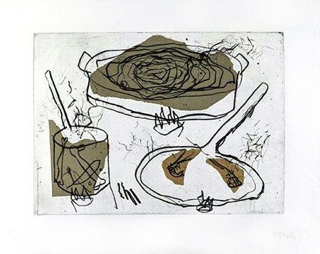 Etching Barcelo - Composition