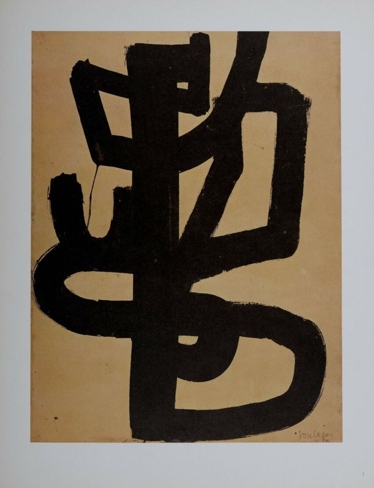 Offset Soulages (After) - Composition #1