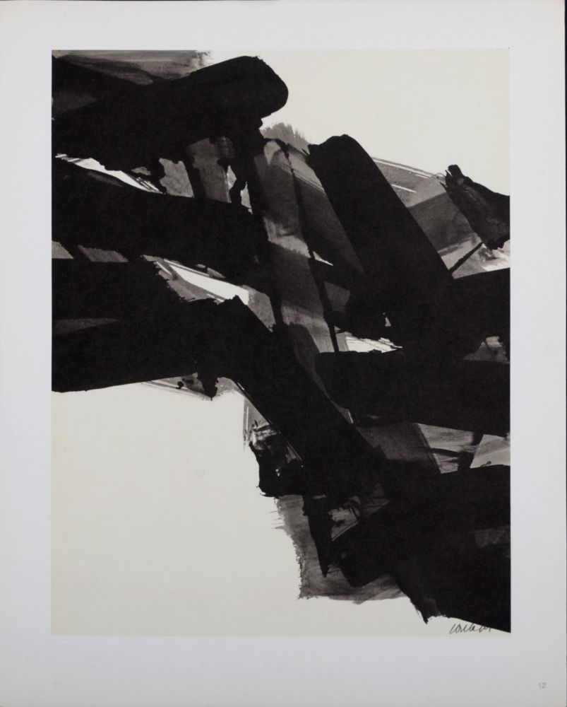Offset Soulages (After) - Composition #12
