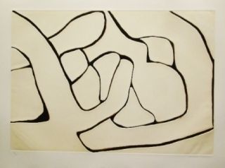 Etching And Aquatint Marca Relli - Composition 15