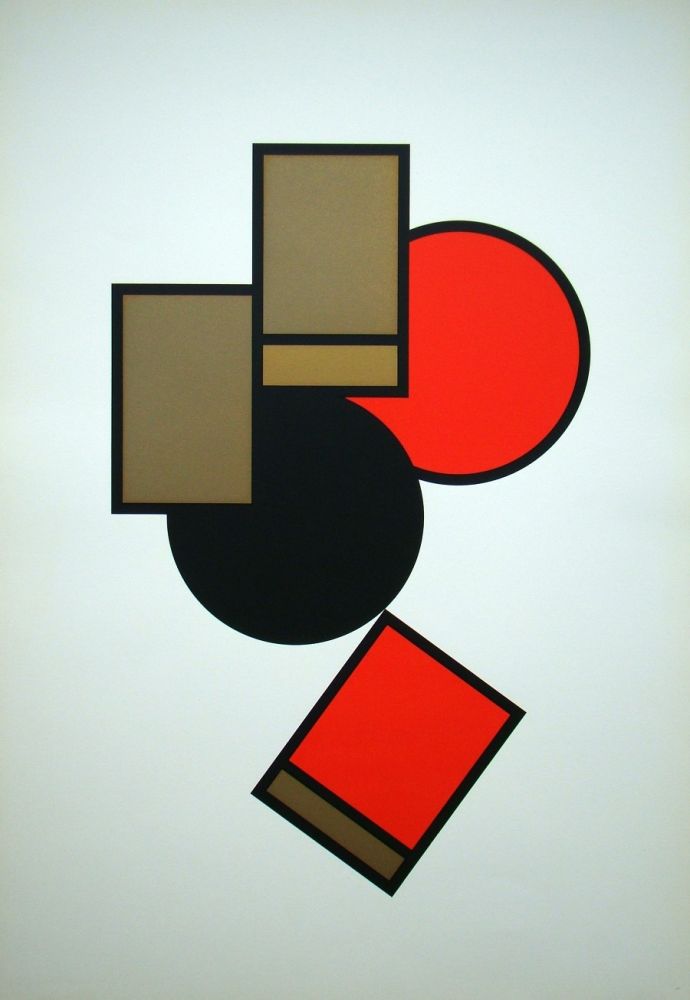 Screenprint Buchholz - Composition 1920 / 71