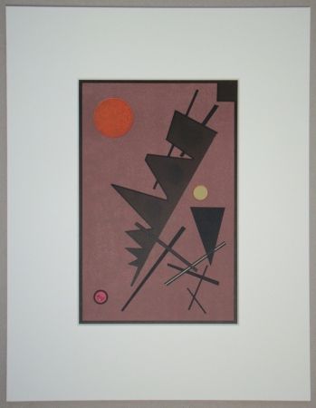Lithograph Kandinsky - Composition, 1924