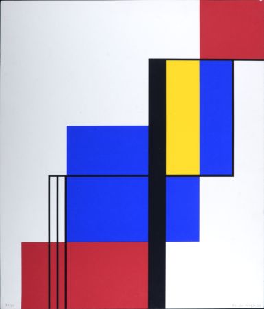Screenprint Mondrian - Composition, 1929