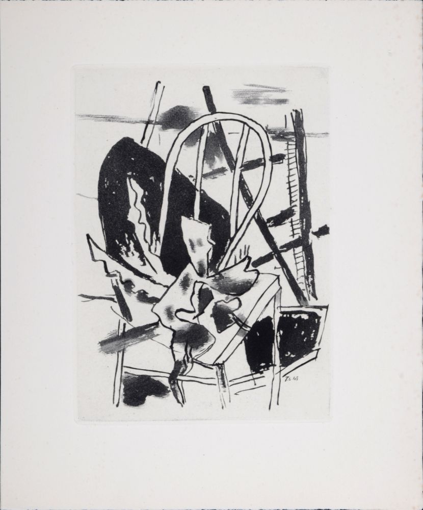 Etching Leger - Composition, 1947