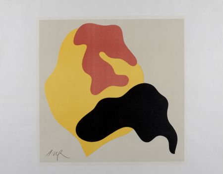 Lithograph Arp - Composition, 1963