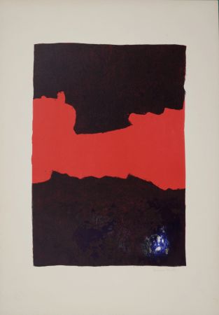 Lithograph Bott - Composition, 1965 - Hand-signed