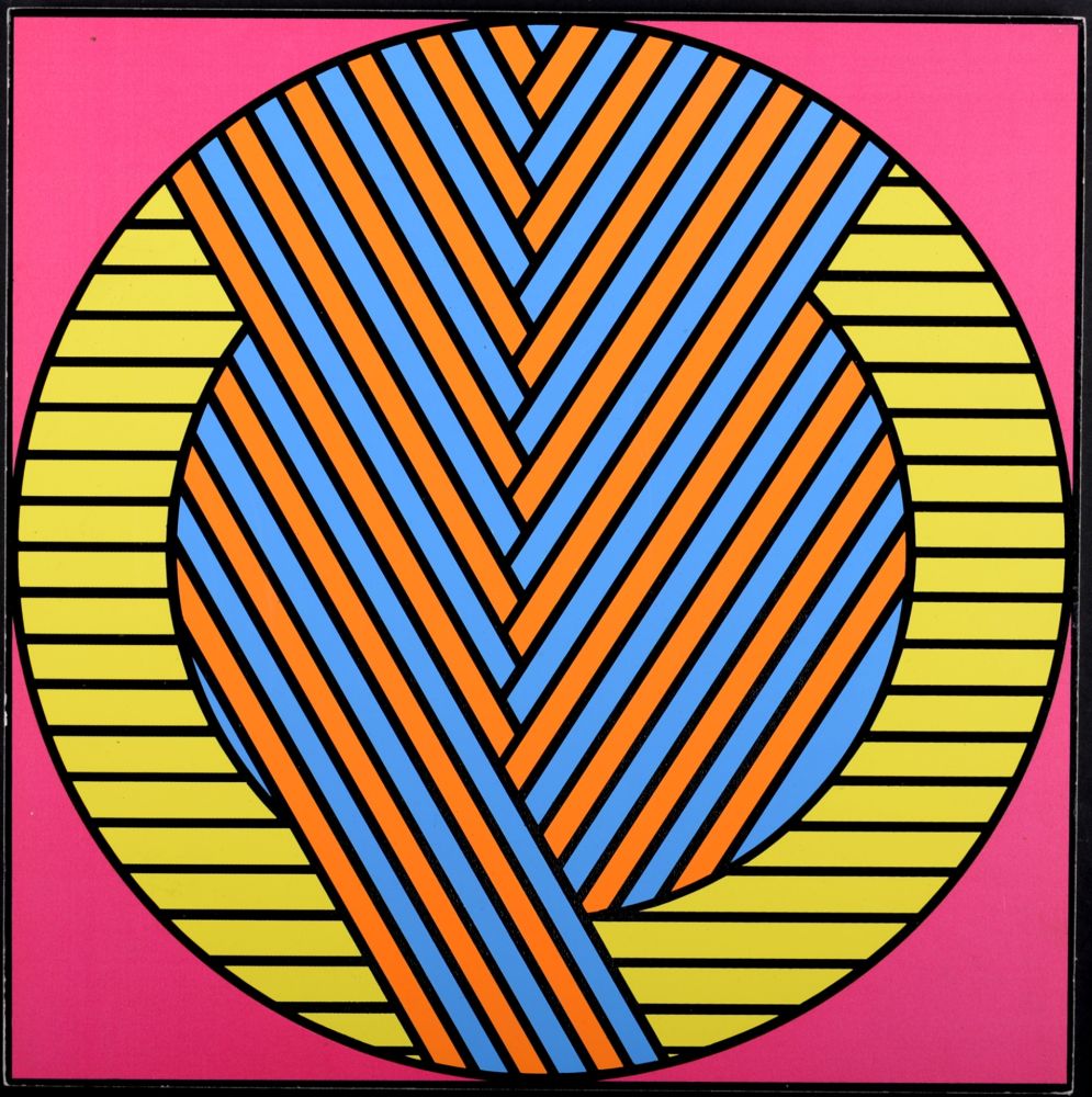 Screenprint Krushenick - Composition, 1967