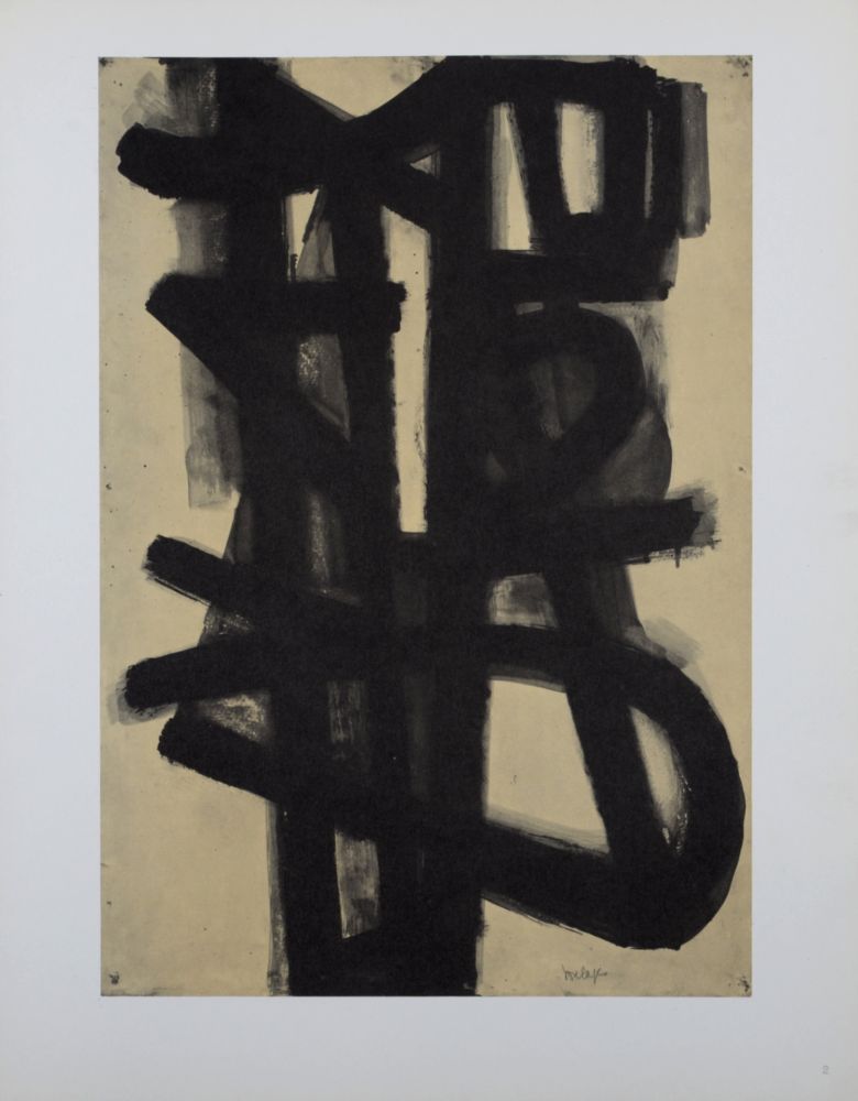 Offset Soulages (After) - Composition #2