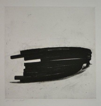 Etching And Aquatint Venet - COMPOSITION 2