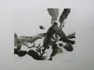 Etching And Aquatint Zao - Composition 2
