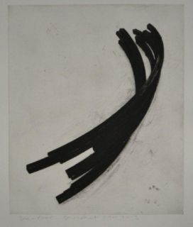 Etching And Aquatint Venet - COMPOSITION 3