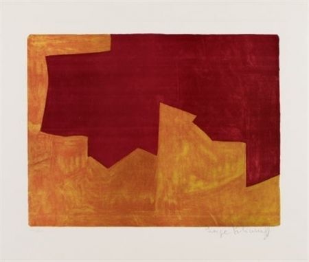 Lithograph Poliakoff - COMPOSITION 39
