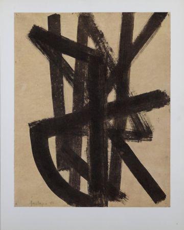 Offset Soulages (After) - Composition #4