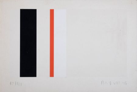 Screenprint Brandt - Composition abstraite #2