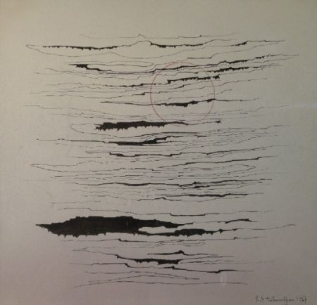 Monotype Tutundjian - Composition abstraite /Abstrakte Komposition