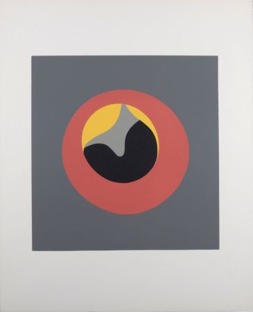 Woodcut Arp - Composition (D)