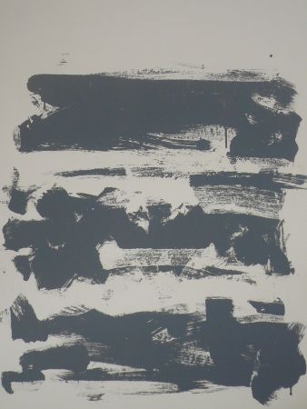 Lithograph Mitchell - Composition grise