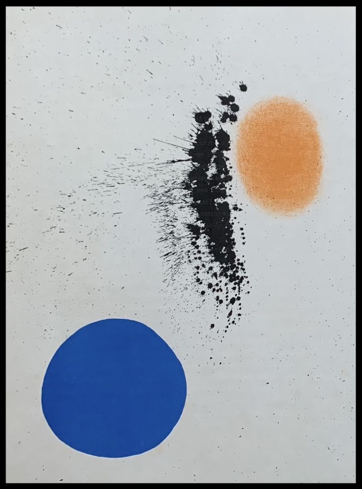 Lithograph Miró (After) - Composition I 