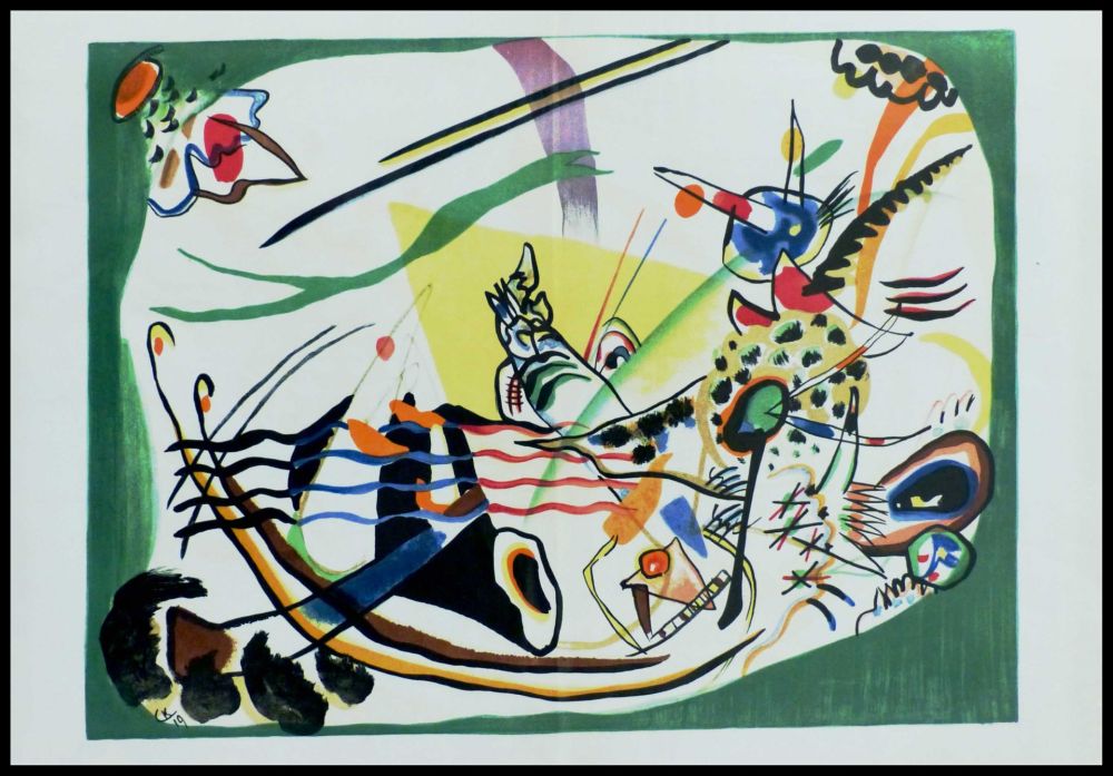Lithograph Kandinsky (After) - COMPOSITION II