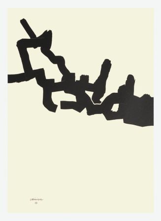 Poster Chillida - Composition II