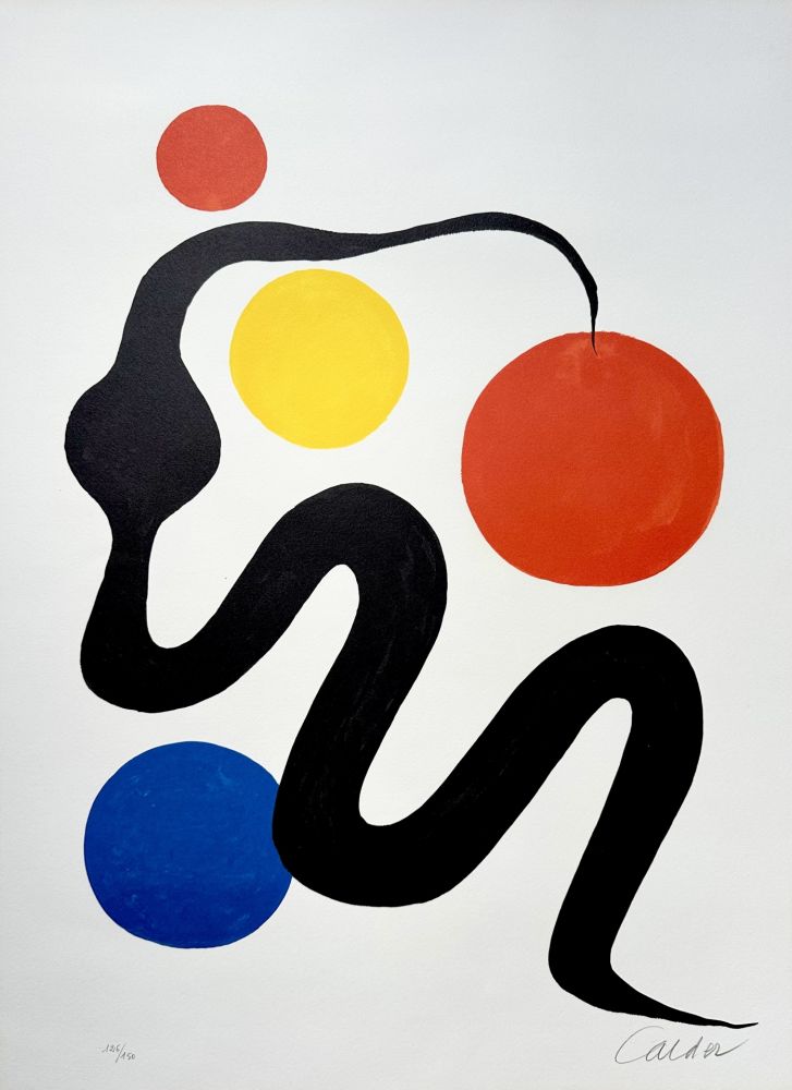 No Technical Calder -  Composition Serpentine