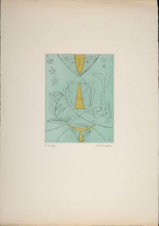 Engraving Survage - Composition surréaliste XVI, c. 1930s