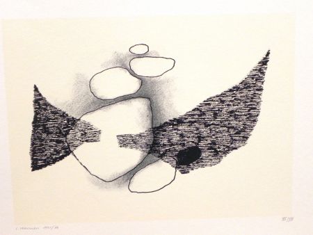 Lithograph Veronesi - Composizione, 1961/'76