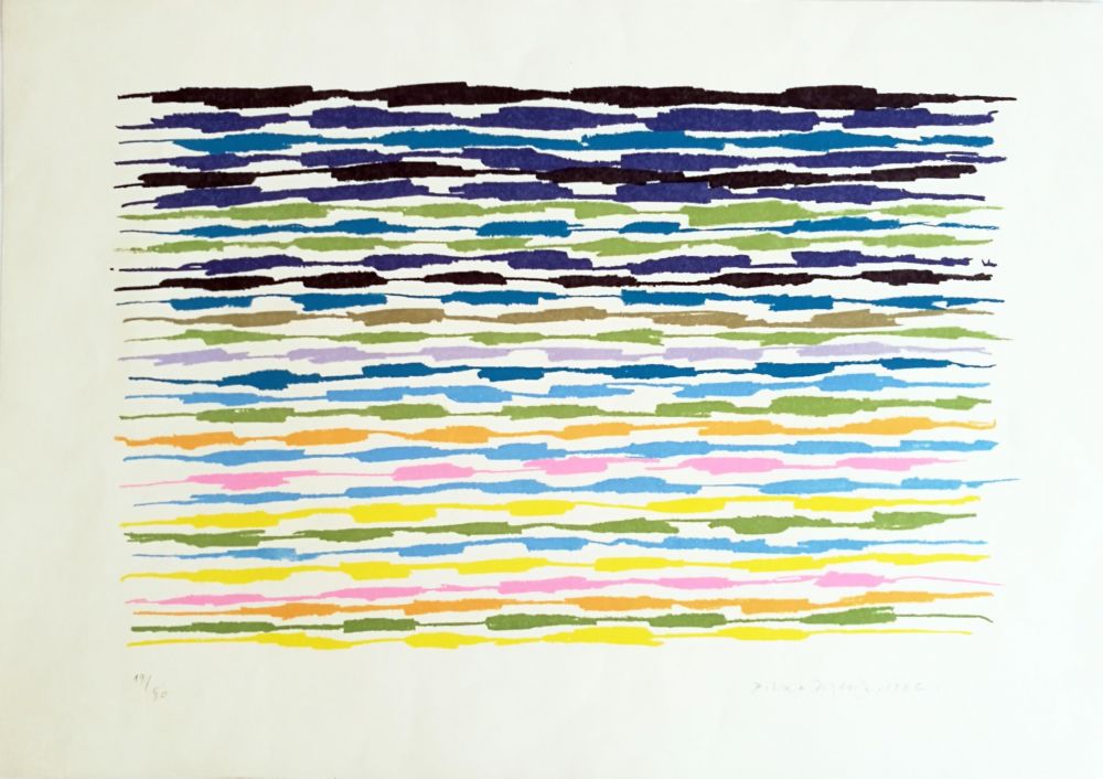 Lithograph Dorazio - Composizione 2