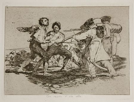 Etching Goya - Con razón o sin ella