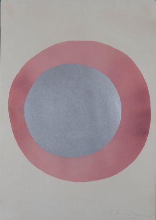 Lithograph Fontana - Concetto Spaziale, 1951 - Hand-signed