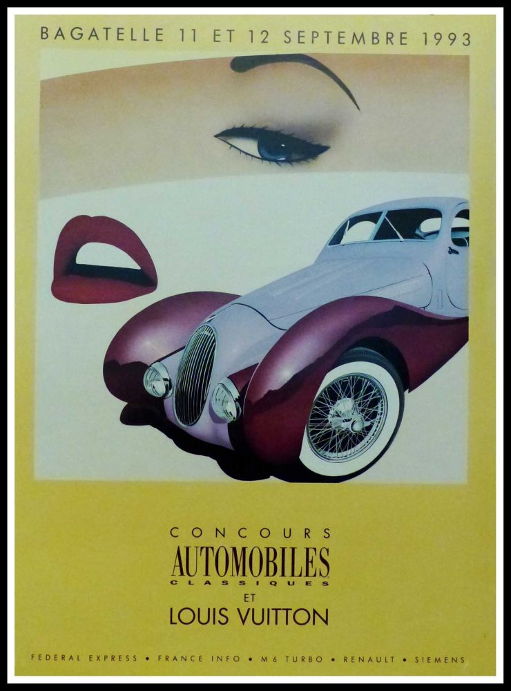 Poster Razzia - CONCOURS AUTOMOBILES CLASSIQUES