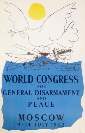 Lithograph Picasso - Congrès pour la Paix