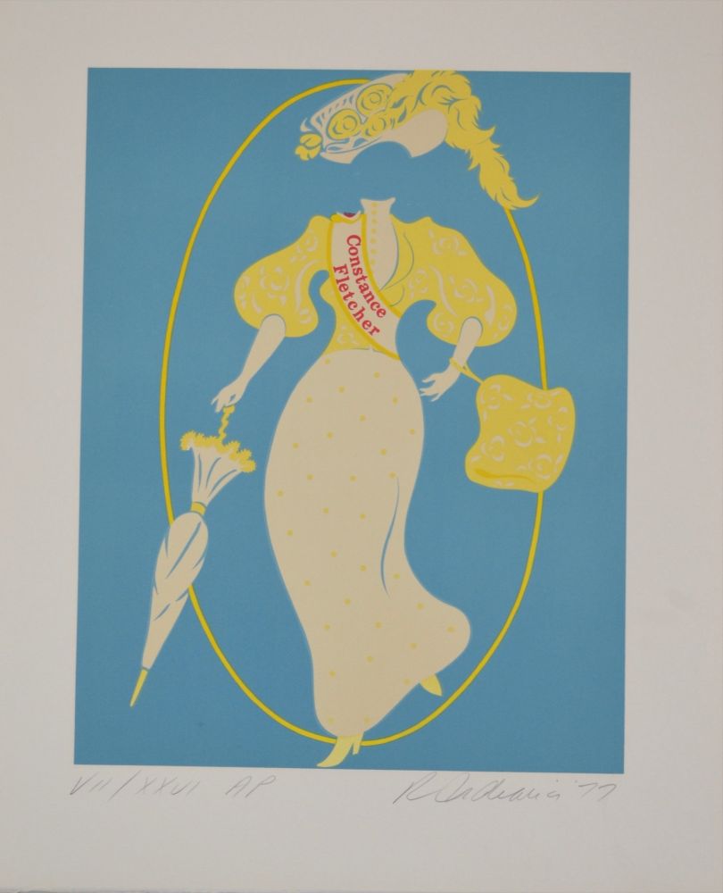 Lithograph Indiana - Constance Fletcher - Mother of us all portfolio