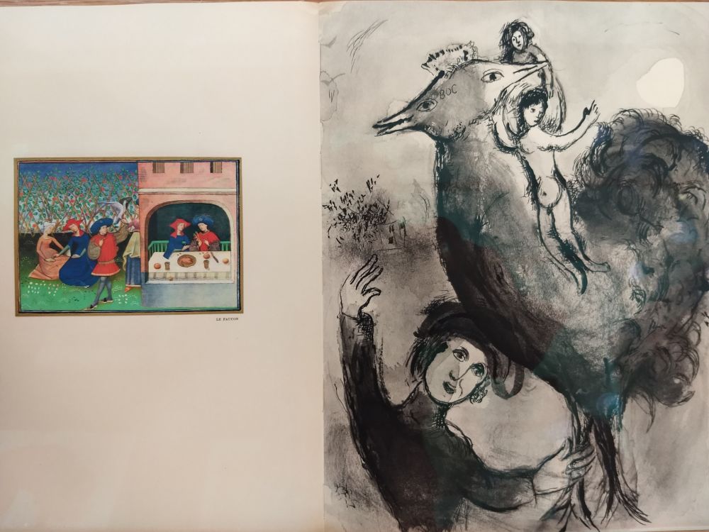 Illustrated Book Chagall - Contes de Boccage
