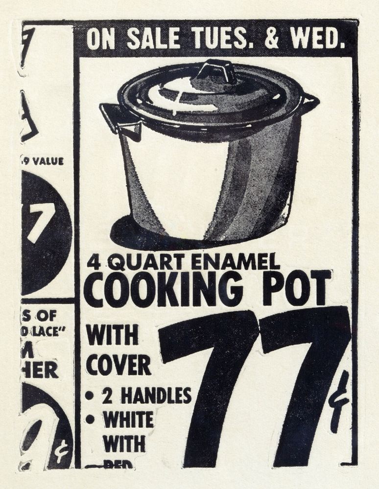 Engraving Warhol - Cooking Pot 1