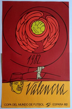 Poster Adami - Copa del Mundo 1982 - Valencia