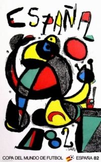 Poster Miró - Copa del mundo 82