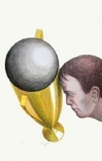 Lithograph Topor - Coupe du monde 82