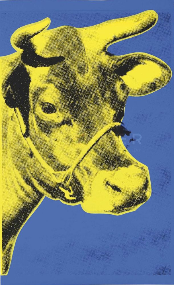 Screenprint Warhol - Cow (FS II.12)