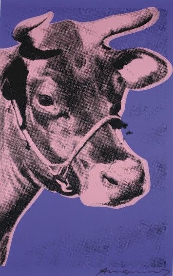 Screenprint Warhol - Cow (FS II.12A)